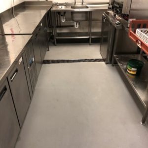 Crowne Plaza Commercial Kitchen Flooring