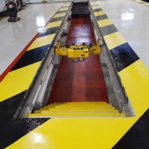 The Isle Of Man Government Work Bay Line Marking