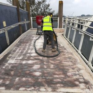 St Lukes School Non-slip Safety Bridge