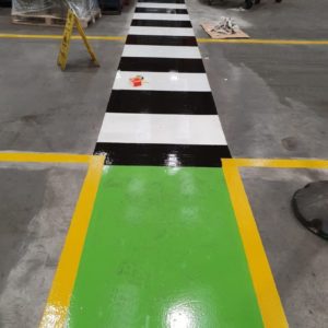 Unistrut Limited Delta Point Line Markings and flooring