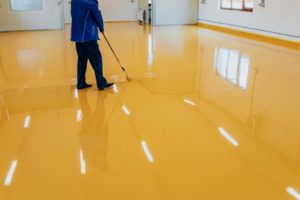 Epoxy Floor Resin Process, Robex Contracting, Floor Specialists